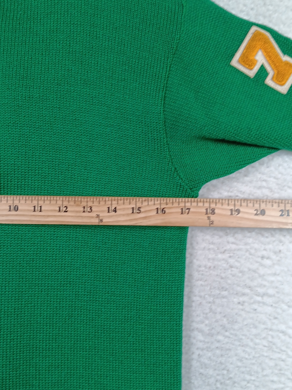 Vintage 50s Holloway Letterman Cardigna Mens 38 Kelly Green Chenille N Ivy - Picture 12 of 14